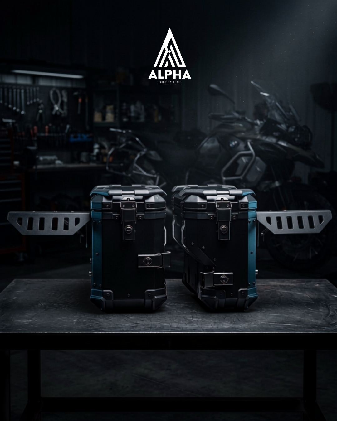 (PRE ORDER) Alpha Multi-Functional Armored Side Box (38L) - Right Dodge Edition