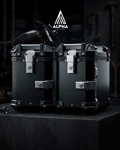 (PRE ORDER) Alpha Aluminum Alloy Side Case (38L)