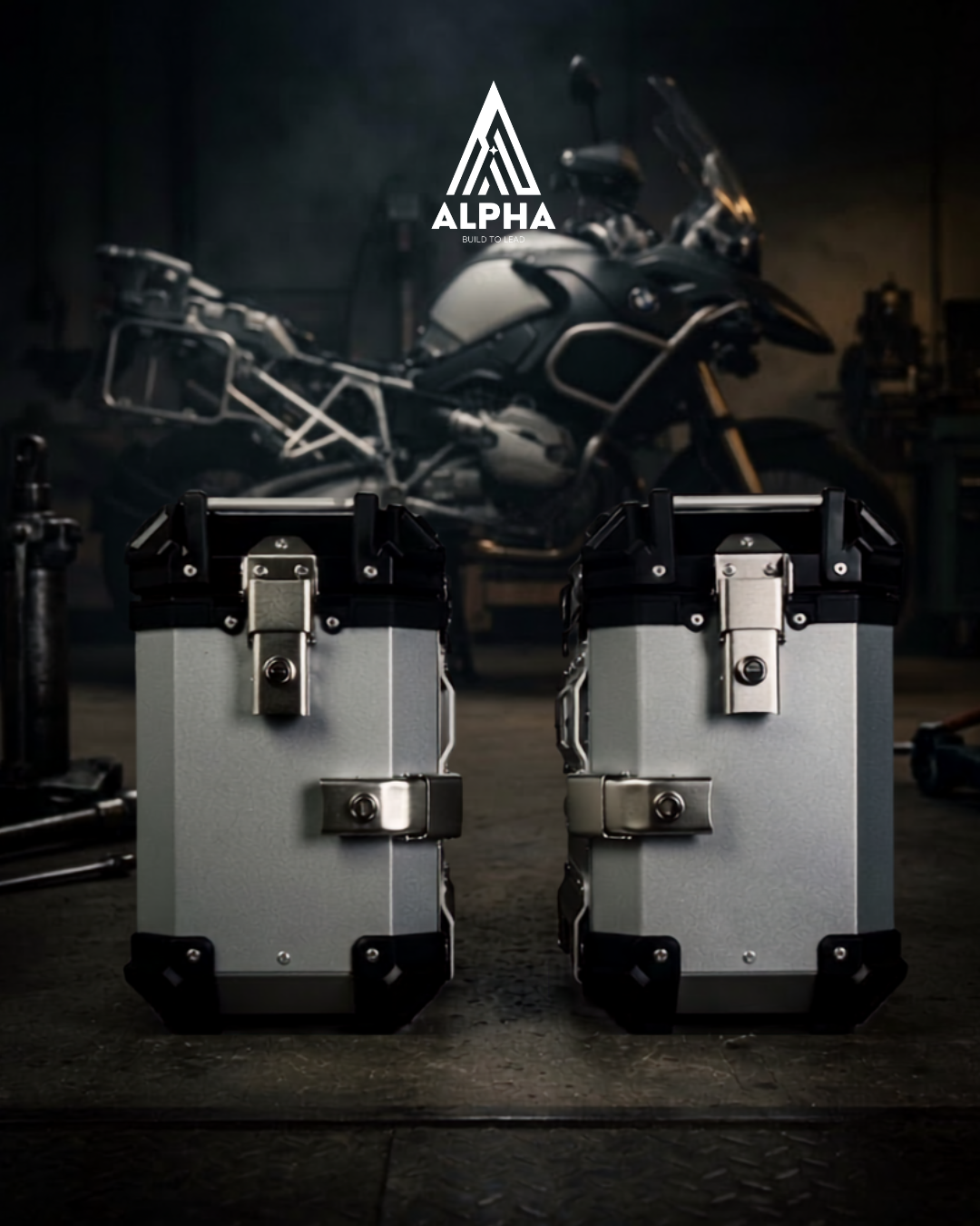 (PRE ORDER) Alpha Aluminum Alloy Side Case (38L)