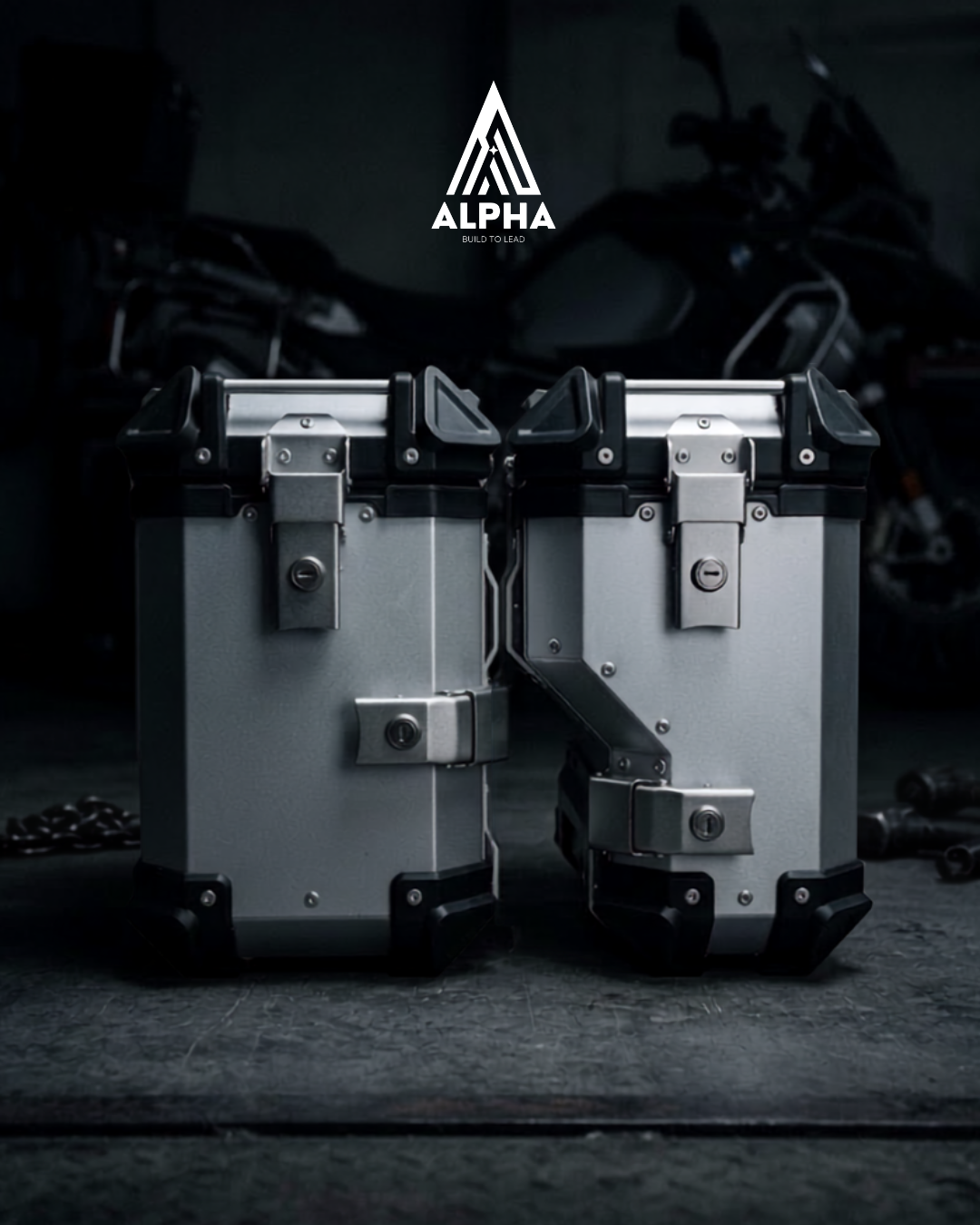 (PRE ORDER) Alpha Premium Exhaust-Dodge Side Case (38L)