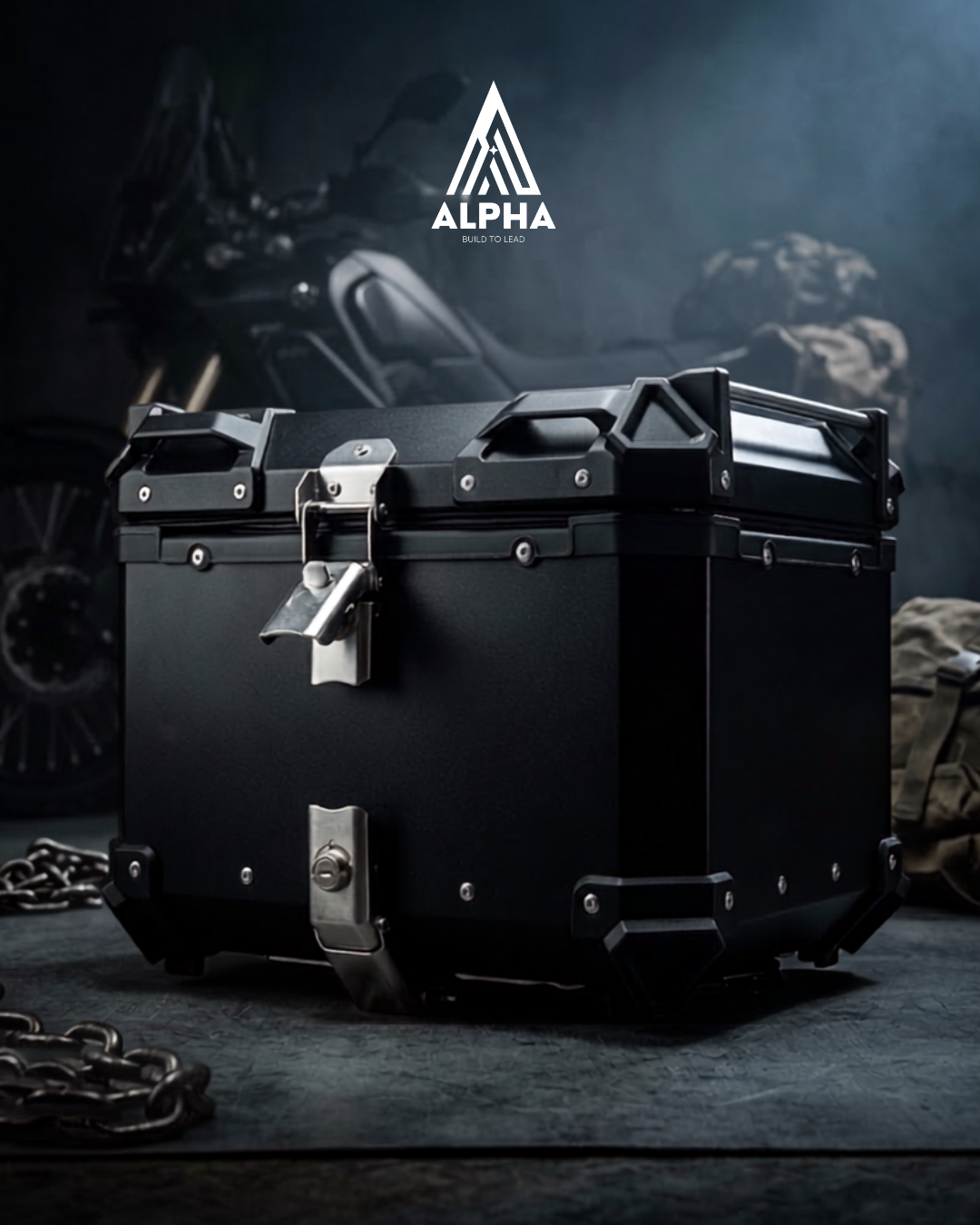 (PRE ORDER) Alpha Cargo Series Armored Top Box (45L)