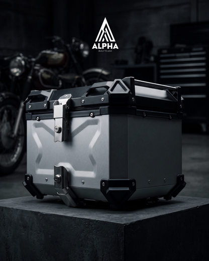 (PRE ORDER) Alpha Embossed Armored Top Box (45L)
