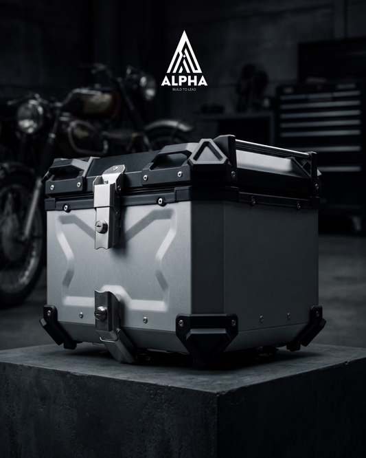 (PRE ORDER) Alpha Embossed Armored Top Box (45L)