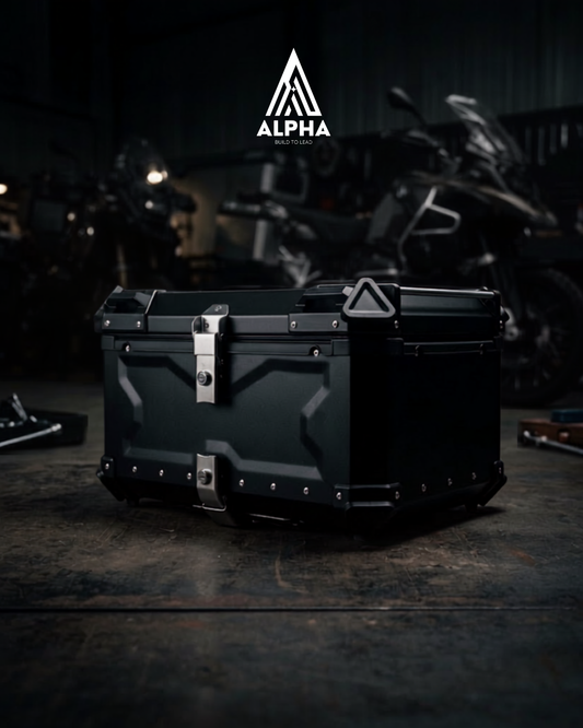 (PRE ORDER) Alpha Embossed Armored Top Box (80L)